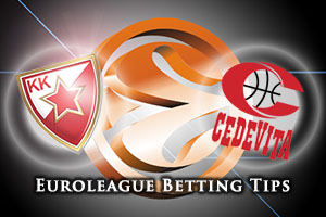 Crvena Zvezda Telekom Belgrade v Cedevita Zagreb Betting Tips