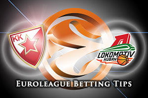 Crvena Zvezda Telekom Belgrade v Lokomotiv Kuban Krasnodar Betting Tips