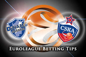 Dinamo Banco di Sardegna Sassari v CSKA Moscow Betting Tips