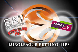 EA7 Emporio Armani Milan v Laboral Kutxa Vitoria Gasteiz Betting Tips