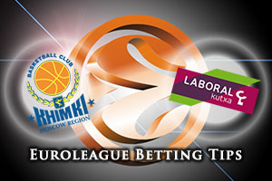 Khimki Moscow Region v Laboral Kutxa Vitoria Gasteiz Betting Tips