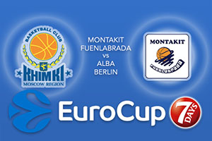 Khimki Moscow Region v Montakit Fuenlabrada