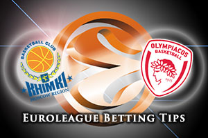 Khimki Moscow Region v Olympiacos Piraeus Betting Tips