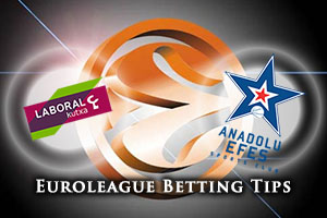 Laboral Kutxa Vitoria Gasteiz v Anadolu Efes Istanbul Betting Tips