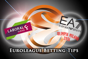 Laboral Kutxa Vitoria Gasteiz v EA7 Emporio Armani Milan Betting Tips