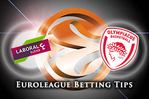 Laboral Kutxa Vitoria Gasteiz v Olympiacos Piraeus Betting Tips