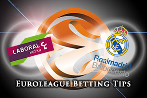 Laboral Kutxa Vitoria Gasteiz v Real Madrid Betting Tips