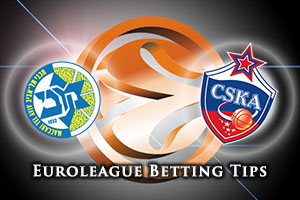 Maccabi FOX Tel Aviv v CSKA Moscow Betting Tips