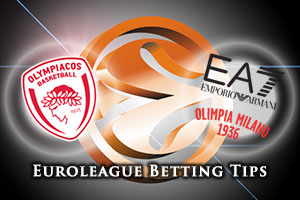 Olympiacos Piraeus v EA7 Emporio Armani Milan Betting Tips