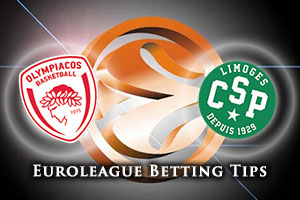 Olympiacos Piraeus v Limoges CSP Betting Tips