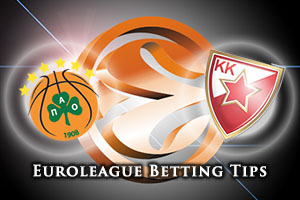 Panathinaikos Athens v Crvena Zvezda Telekom Belgrade Betting Tips