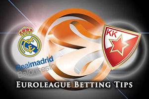 Real Madrid v Crvena Zvezda Telekom Belgrade Betting Tips