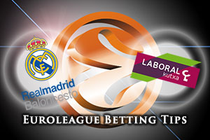 Real Madrid v Laboral Kutxa Vitoria Gasteiz Betting Tips