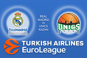 Real Madrid v UNICS Kazan