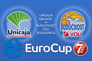 Unicaja Malaga v Buducnost VOLI Podgorica