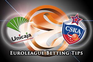 Unicaja Malaga v CSKA Moscow Betting Tips