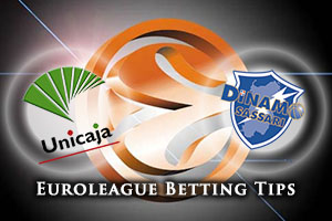 Unicaja Malaga v Dinamo Banco di Sardegna Sassari Betting Tips