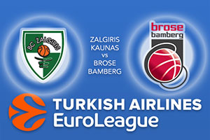 Zalgiris Kaunas v Brose Bamberg