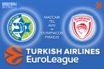 Maccabi FOX Tel Aviv v Olympiacos Piraeus