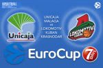 Unicaja Malaga v Lokomotiv Kuban Krasnodar