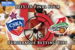 CSKA Moscow v Lokomotiv Kuban Krasnodar - Euroleague Final Four Betting Tips