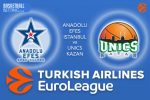 Anadolu Efes Istanbul v UNICS Kazan - Euroleague Betting Tips