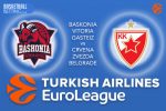 Baskonia Vitoria Gasteiz v Crvena Zvezda mts Belgrade