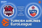 Baskonia Vitoria Gasteiz v CSKA Moscow