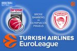 Brose Bamberg v Olympiacos Piraeus