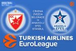 Crvena Zvezda mts Belgrade v Anadolu Efes Istanbul