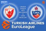 Crvena Zvezda mts Belgrade v CSKA Moscow