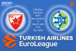 Crvena Zvezda mts Belgrade v Maccabi FOX Tel Aviv