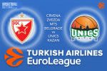 Crvena Zvezda mts Belgrade v Unics Kazan