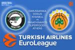 Darussafaka Dogus Istanbul v Panathinaikos Superfoods Athens