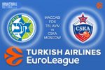 Maccabi FOX Tel Aviv v CSKA Moscow