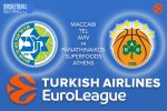 Maccabi FOX Tel Aviv v Panathinaikos Superfoods Athens