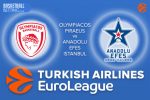 Olympiacos Piraeus v Anadolu Efes Istanbul