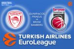 Olympiacos Piraeus v Brose Bamberg