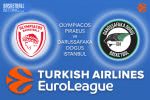 Olympiacos Piraeus v Darussafaka Dogus Istanbul