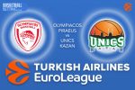 Olympiacos Piraeus v Unics Kazan