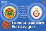 Panathinaikos Superfoods Athens v Galatasaray Odeabank Istanbul