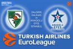 Zalgiris Kaunas v Anadolu Efes Istanbul