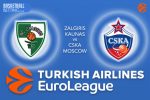 Zalgiris Kaunas v CSKA Moscow