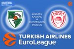 Zalgiris Kaunas v Olympiacos Piraeus