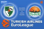Zalgiris Kaunas v Unics Kazan