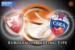 Crvena Zvezda Telekom Belgrade v CSKA Moscow Betting Tips