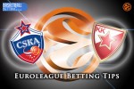 CSKA Moscow v Crvena Zvezda Telekom Belgrade Betting Tips