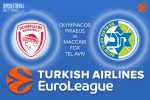 Olympiacos v Maccabi Tel Aviv