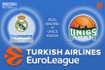 Real Madrid v UNICS Kazan