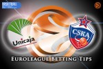 Unicaja Malaga v CSKA Moscow Betting Tips